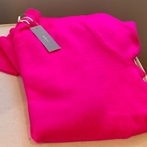 Bright Pink JCREW Cashmere Sweater